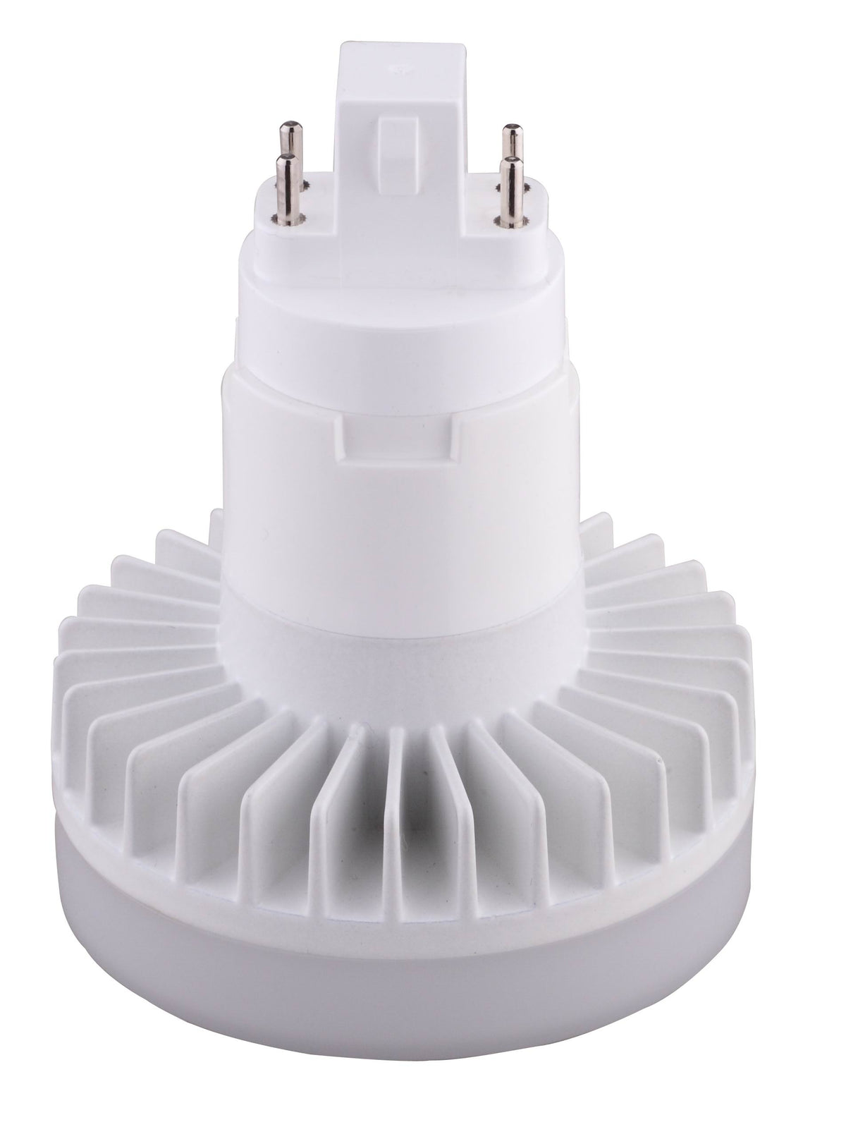 Legental 12W LED PL Lamp Type A+B, G24q 4-Pin Base, 5000K Daylight, 1100LM, 26W CFL Equivalent, Plug-and-Play with Ballast or Ballast Bypass 120-277V, Vertical Compact Design, Fits 6" Recessed Cans, UL Listed Damp Location, Non-Dimming
