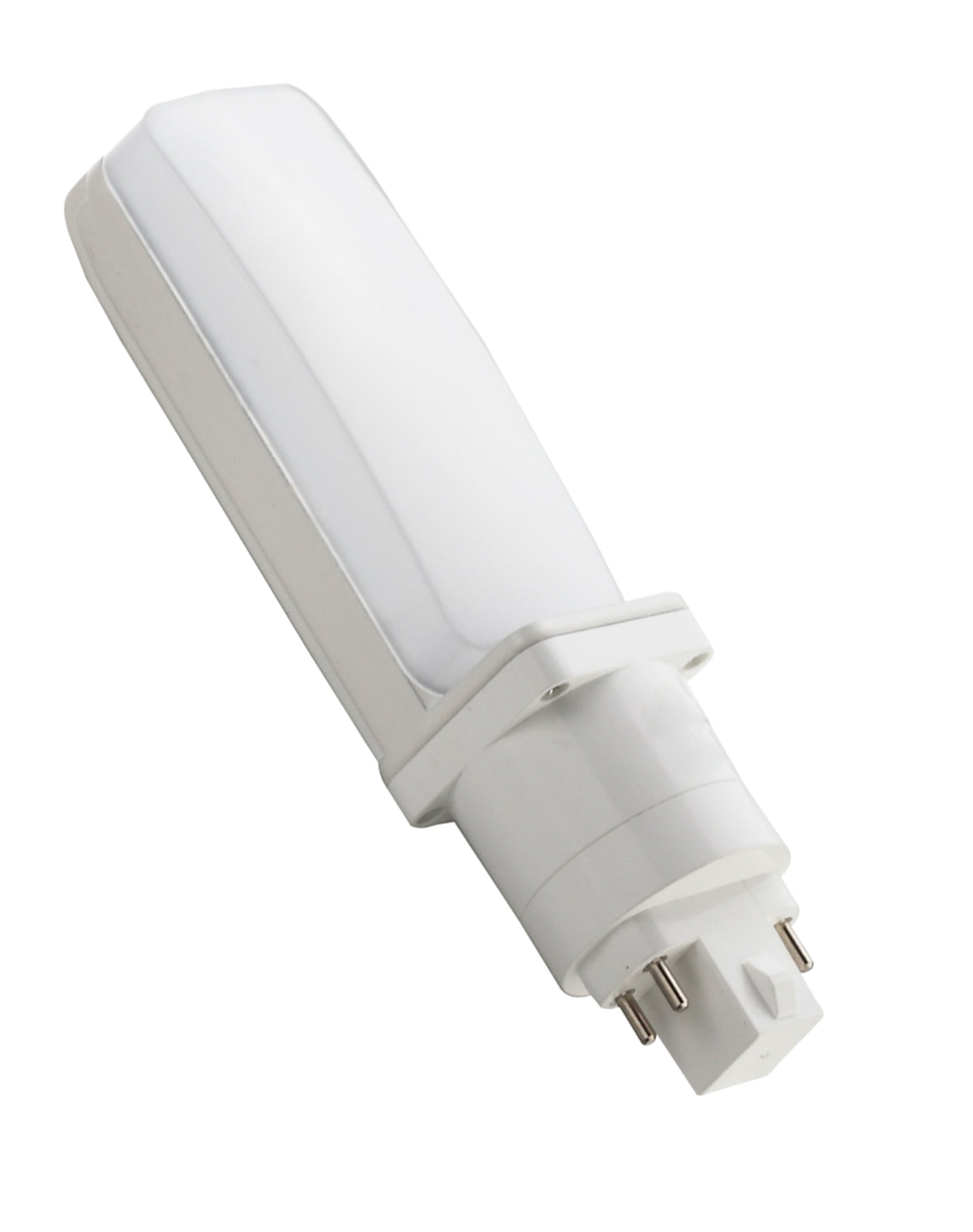 Legental 12W LED PL Lamp Type A+B, G24q 4-Pin Base, 4000K Cool White, 1100LM, 26W CFL Equivalent, Plug-and-Play with Ballast or Ballast Bypass 120-277V, Horizontal 180° Rotatable, Fits 6" Recessed Cans, UL Listed Damp Location, Non-Dimming