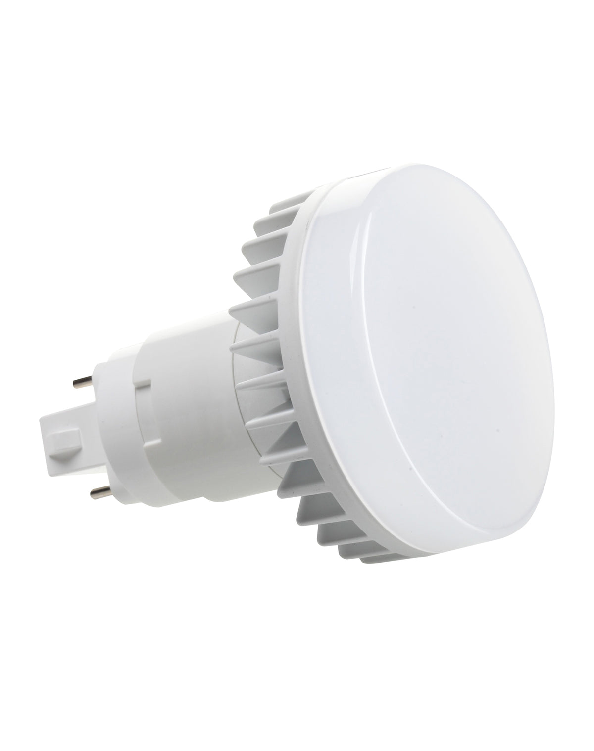 Legental 12W LED PL Lamp Type A+B, G24q 4-Pin Base, 2700K Soft White, 900LM, 26W CFL Equivalent, Plug-and-Play with Ballast or Ballast Bypass 120-277V, Vertical Compact Design, Fits 6" Recessed Cans, UL Listed Damp Location, Non-Dimming